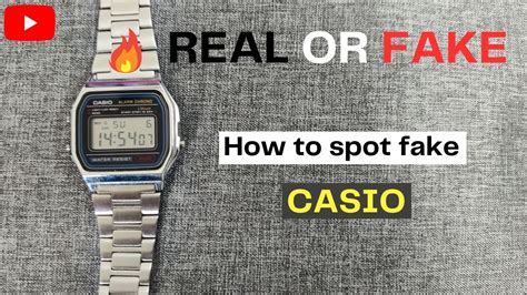 how to spot fake casio watch|casio watch serial number.